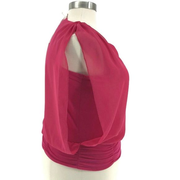 Nana USA PINK Sleeveless Top Size 2x Plus - Picture 3 of 8